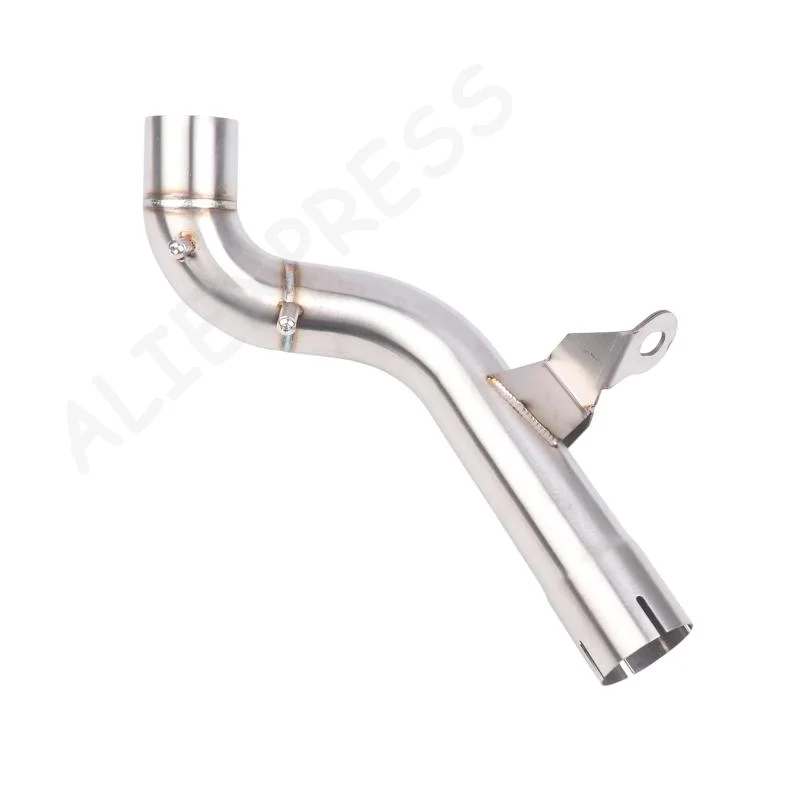 NewSlip On For F800 F900 GS ADVENTUR 2024 2025 2026 Motorcycle Exhaust System Escape Stainless Steel Middle Mid Link Pipe