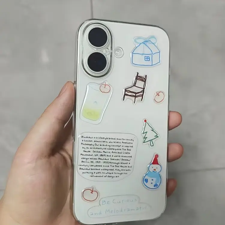 

3D Jelly Stickers, Cute Bear Snowman High-value INS Style Waterproof Self-adhesive DIY Decals for Phone Case Laptop