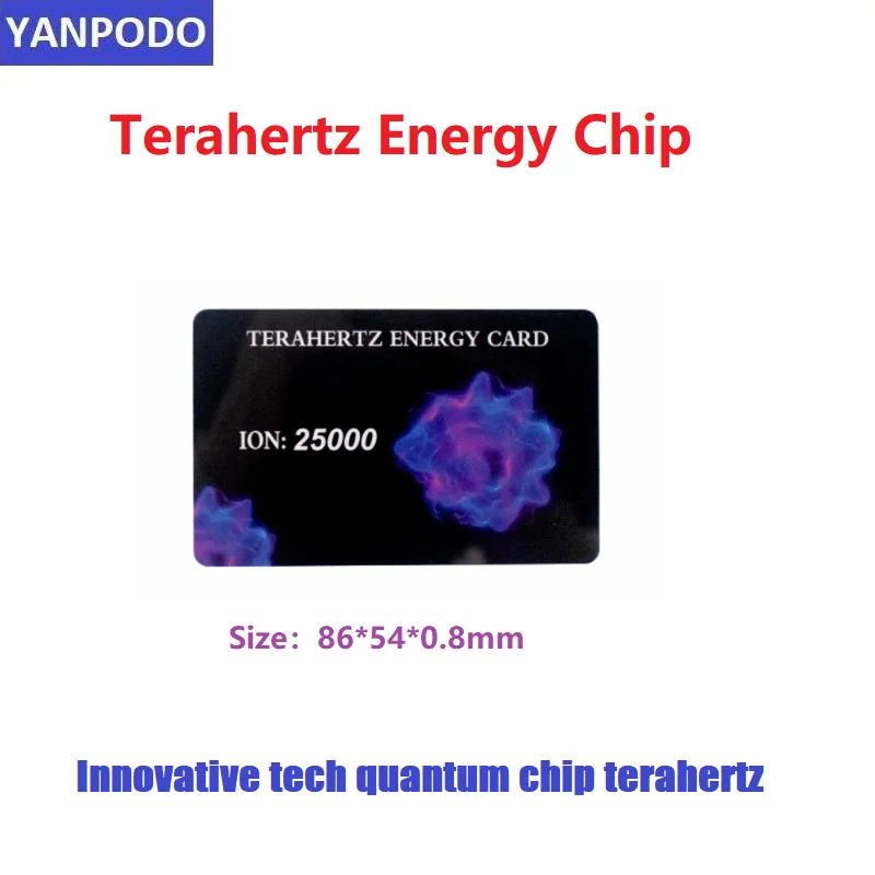 Chips cuánticos implantados, Detector USB de Terahertz, Detector de energía de chips THz para almohada, peine, taza, plantilla
