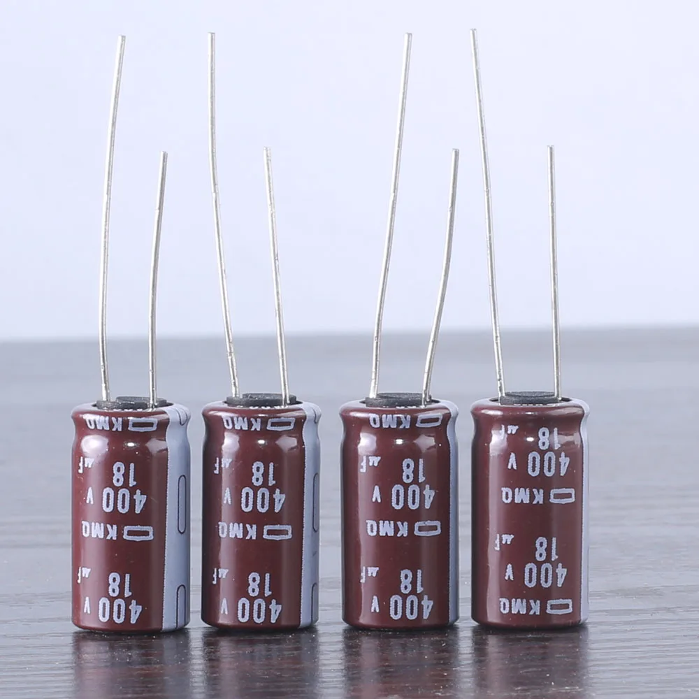 

4pcs Nippon Chemi-Con NCC KMQ 18mfd 400V 18UF electrolytic Capacitor 10X20mm