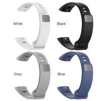Silicone Watchband Adjustable Universal Smart Watch Strap Waterproof Watch Band Replacement for Huawei Band 2/Band 2 Pro
