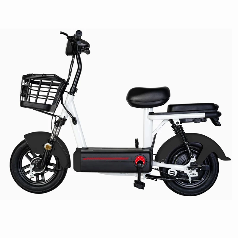 Adults Drum Brake 48V12AH/20AH Electric Bicycle Lead-acid Battery Bike 500W Motor Electric City E Bike Motorcycle