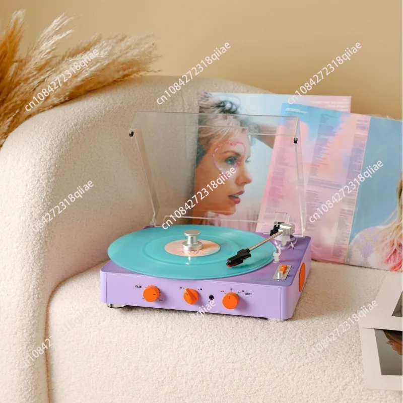 

Ретро-проигрыватель виниловых пластинок, Bluetooth-динамик, многофункциональный универсальный ретро-фонограф, подарок