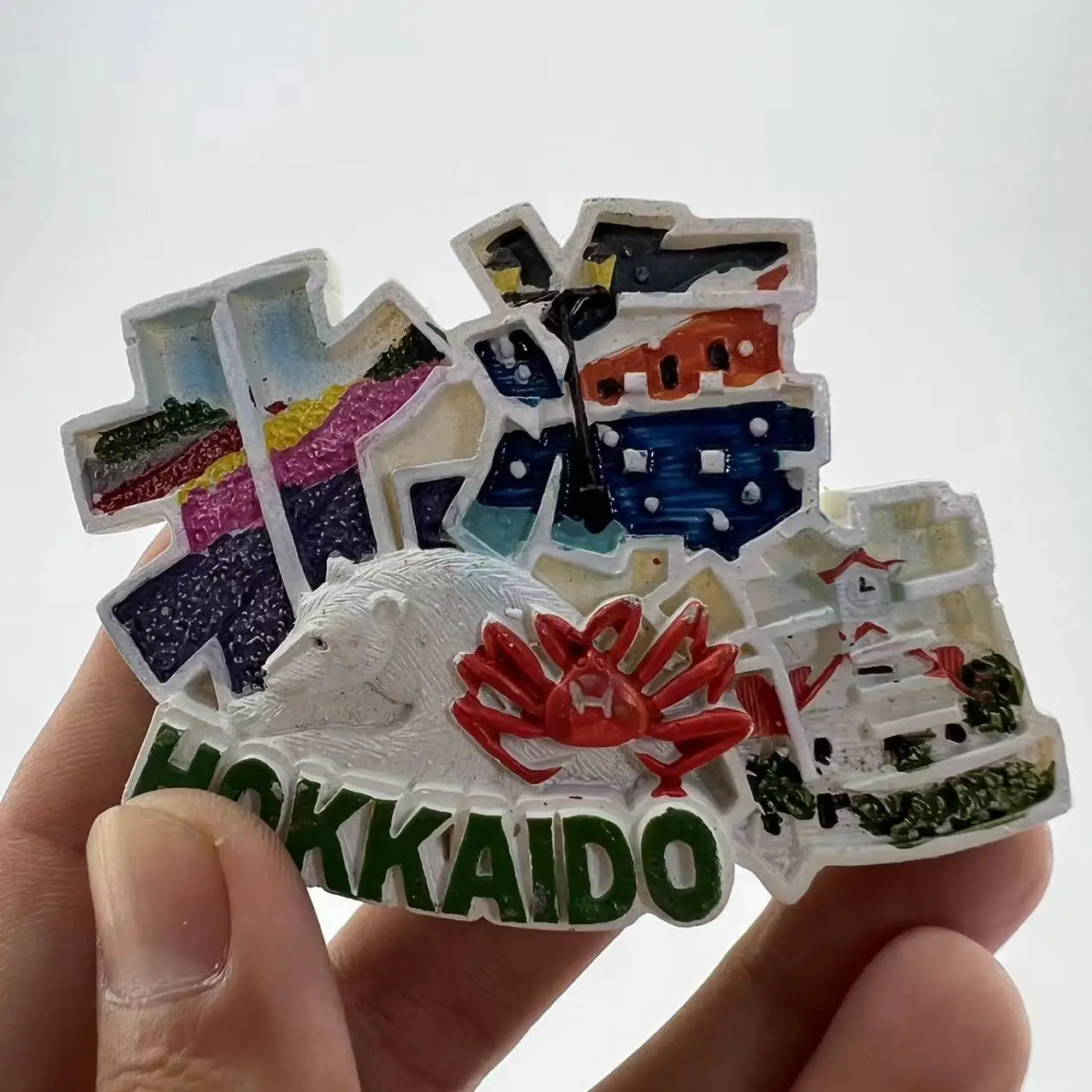 Japanese Refrigerator Stickers Travel Souvenirs Three-Dimensional Decoration Crafts Resin Hand-Painted Magnet Birthday Gift - Image 5