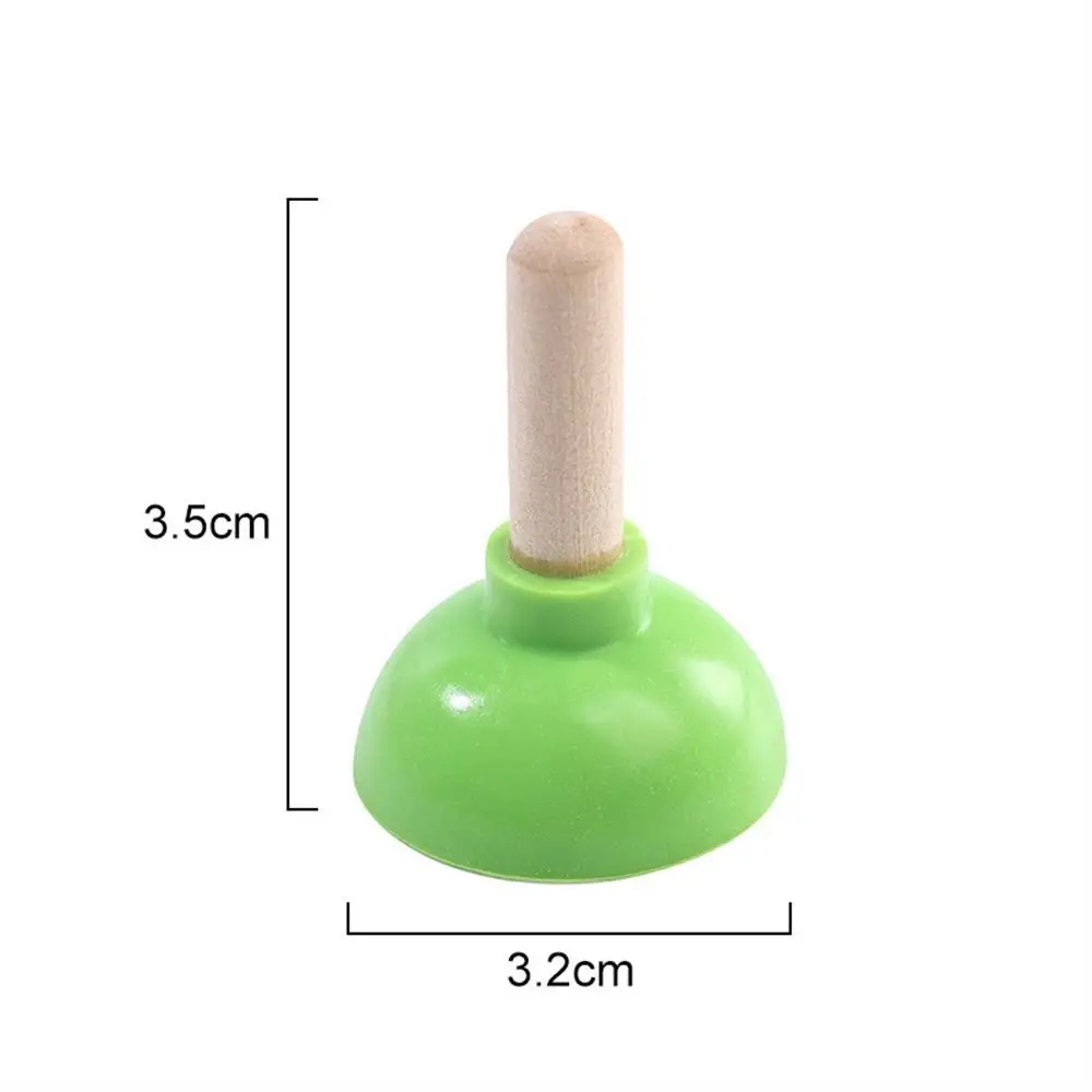 Mini Tiny Plunger Magic Close-Up Mentalism Toilet Shape Phone Holder Light Weight Magic Props Toilet Sucker Stand For Card