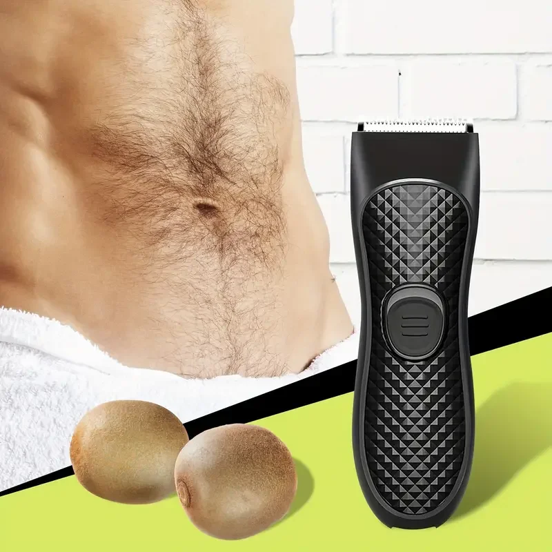 Body Hair Trimmer For Men, Electric Ball Trimmer Men, Groin Shaver For Men, Pubic Hair Groomer, Wet Dry Grooming Machine