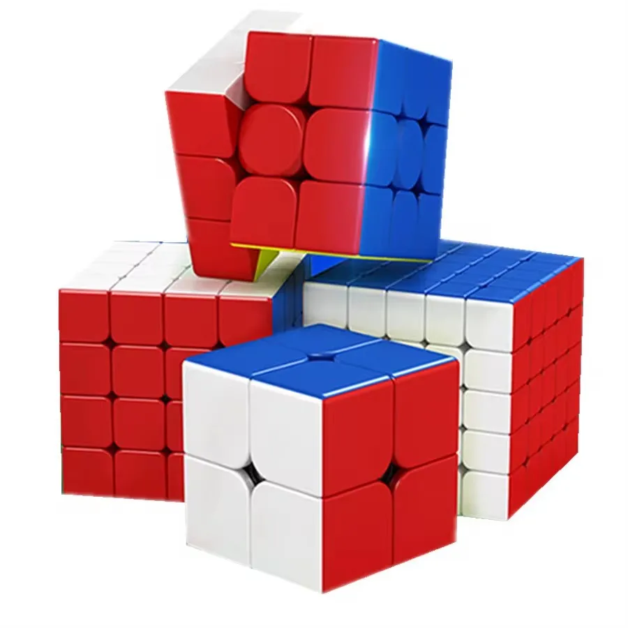 

MoYu Meilong Magnetic 5x5 4x4 3x3 2x2 Magic Cube 2M 3M 4M 5M Pyraminx M Profissional Развивающая головоломка Cubo Magico Игрушки Подарки