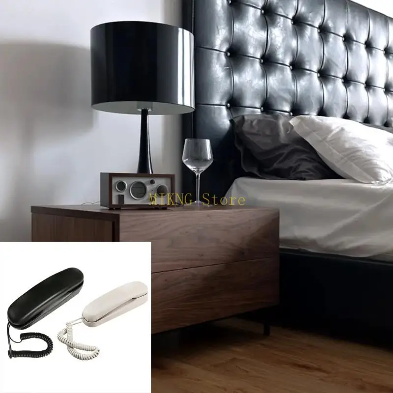 Herramienta comunicación esencial, teléfono montado en pared para baños habitaciones hotel, mejor venta