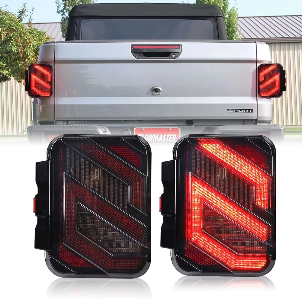 

STLF Automotive Lighting System Led Tail Light Universal Design Led Tail Lamp 12V Vehicle Reverse Brake Turn Signal Tail Light f