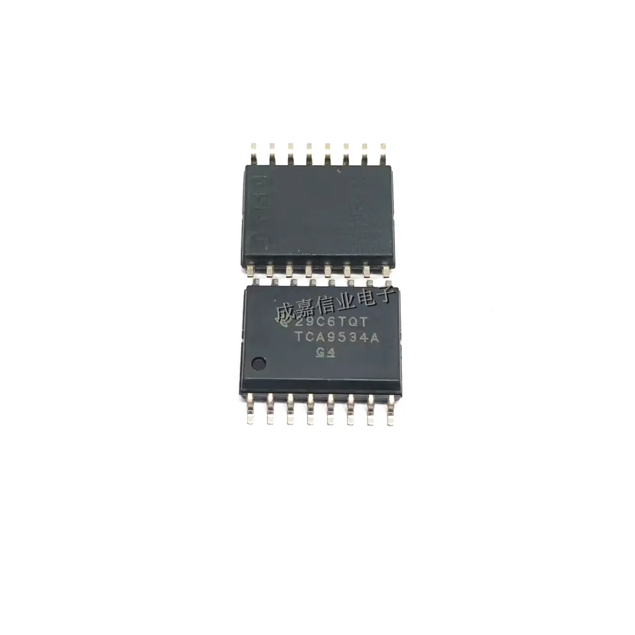 10pcs/Lot TCA9534ADWR SOP-16 TCA9534A Interface - I/O Expanders 8-bit 1.65- to 5.5-V I2C/SMBus Operating Temperature:-40C-+ 85 C