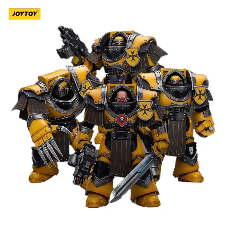 

Original Genuine JOYTOY Imperial Fists Legion Cataphractii Terminator Squad Male Soldier Action Model Art Collection Toy Gifts