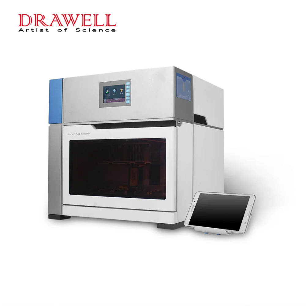 Drawell Libex Genexpert PCR Machine Labapparatuur Automatische nucleische zuur DNA RNA-extractiemachine voor PCR