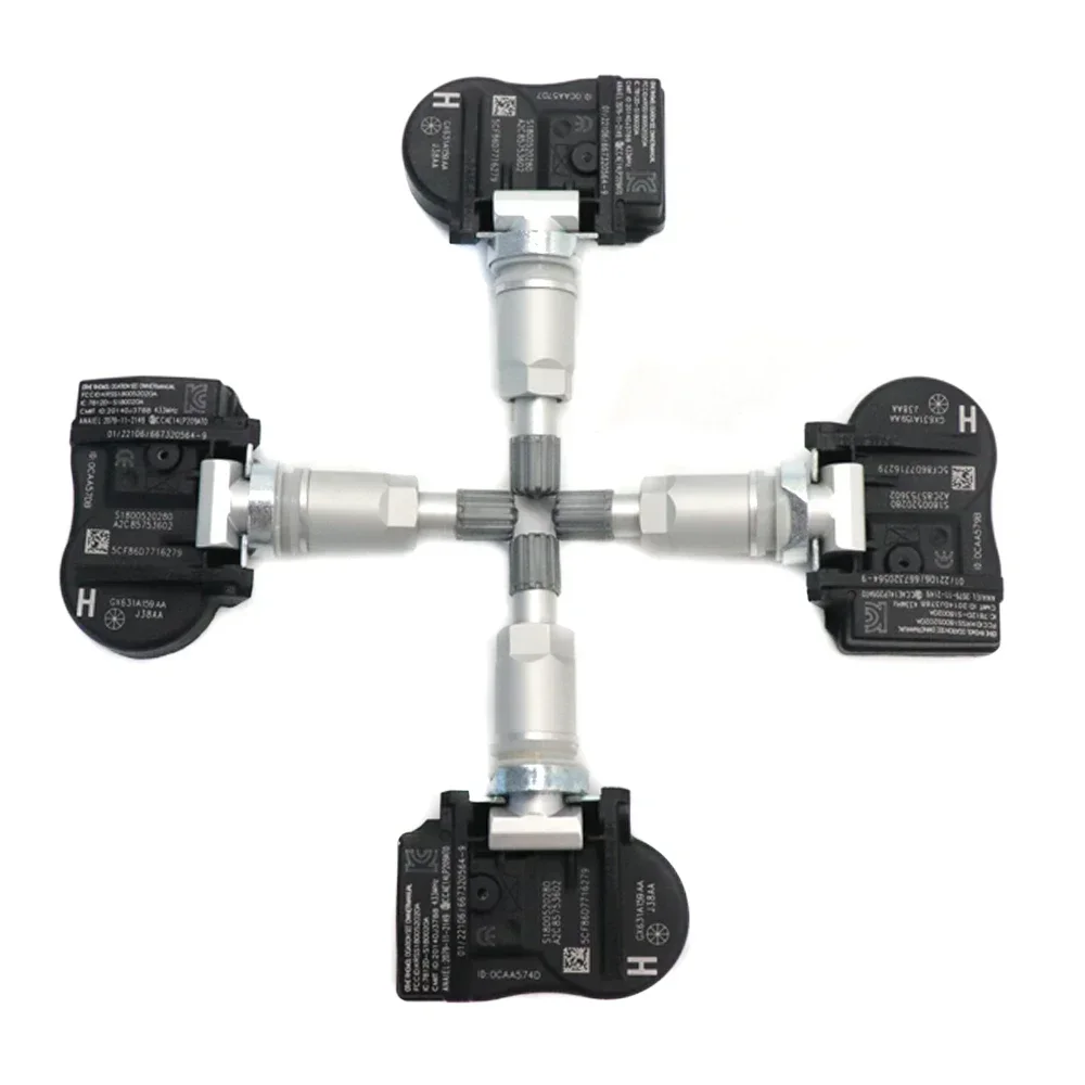 جديد TPMS مستشعر مراقبة ضغط الإطارات 433 ميجا هرتز لجاكوار E-Pace F-Pace F-Type I-Pace XE XF XJ لاند روفر GX63-1A159-AA #3