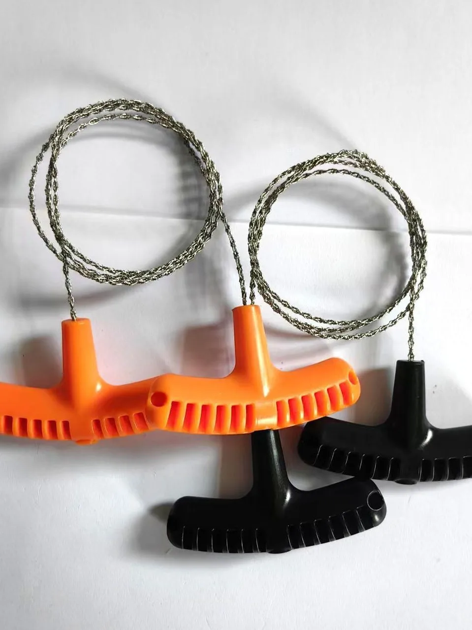 100pcs Stainless Steel Hand Pulled Wire Saw Rope Multi-purpose Mini Pocket Saw Wire Saw Outdoor Camping Survival Equipment Saw