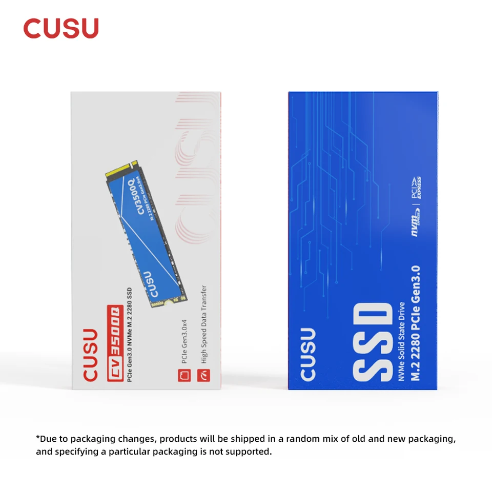 CUSU M2 SSD NVMe Gen 3 M.2 SSD 512GB 1TB 256GB 2TB Internal Solid