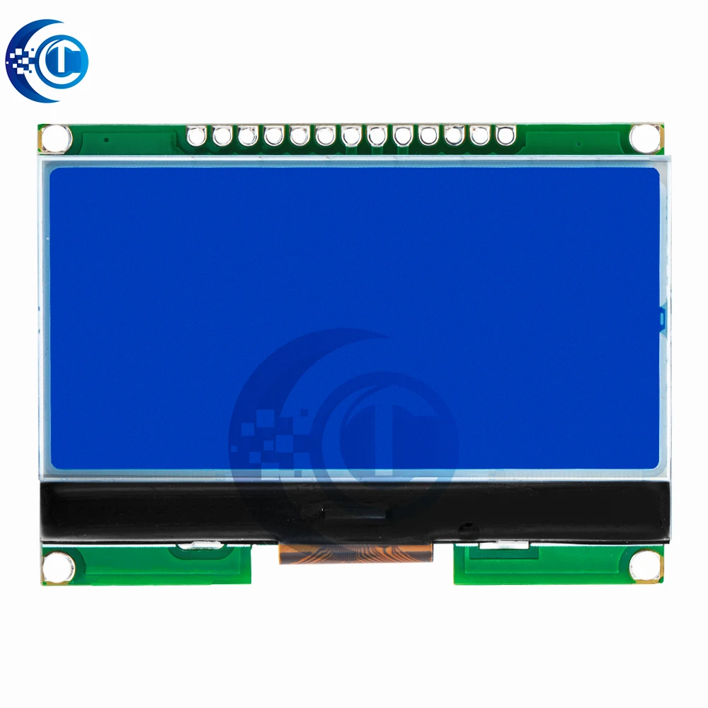 LCD12864 12864-06D, 12864, LCD-module, COG, met Chinees lettertype, dotmatrixscherm, SPI-interface