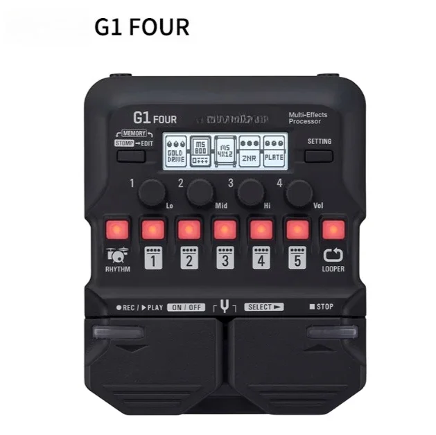 ¡Gran oferta 2025! Procesador multiefectos para guitarra Zoom G1 FOUR G1X FOUR con pedales