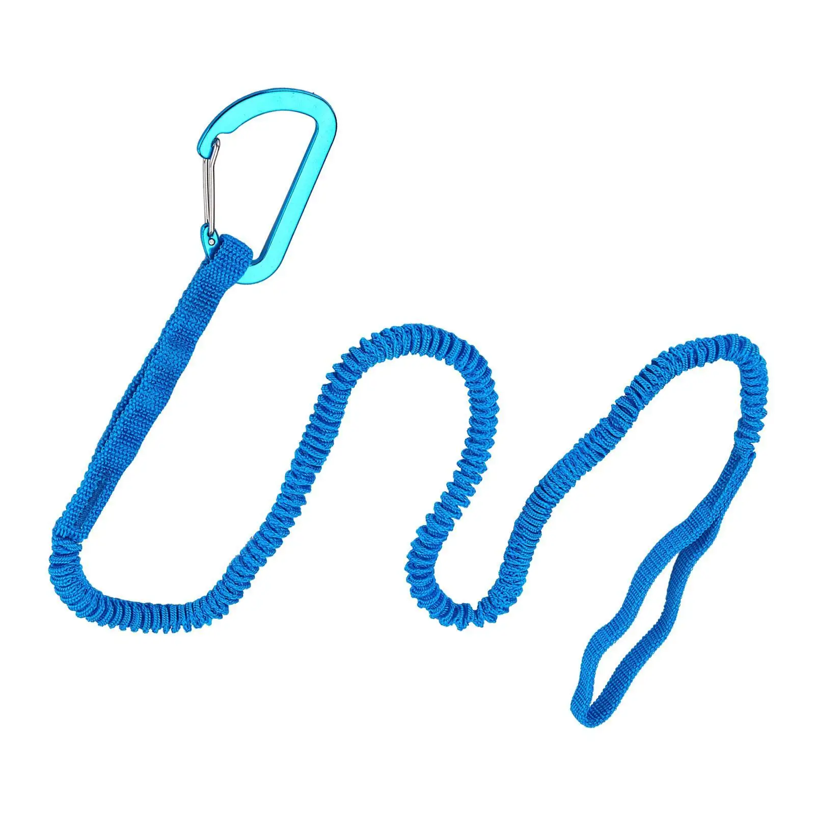 Multifunctional Kayak Paddle Leash Adjustable Elastic Rope Boating Accessories for Dinghy Paddle Keeper