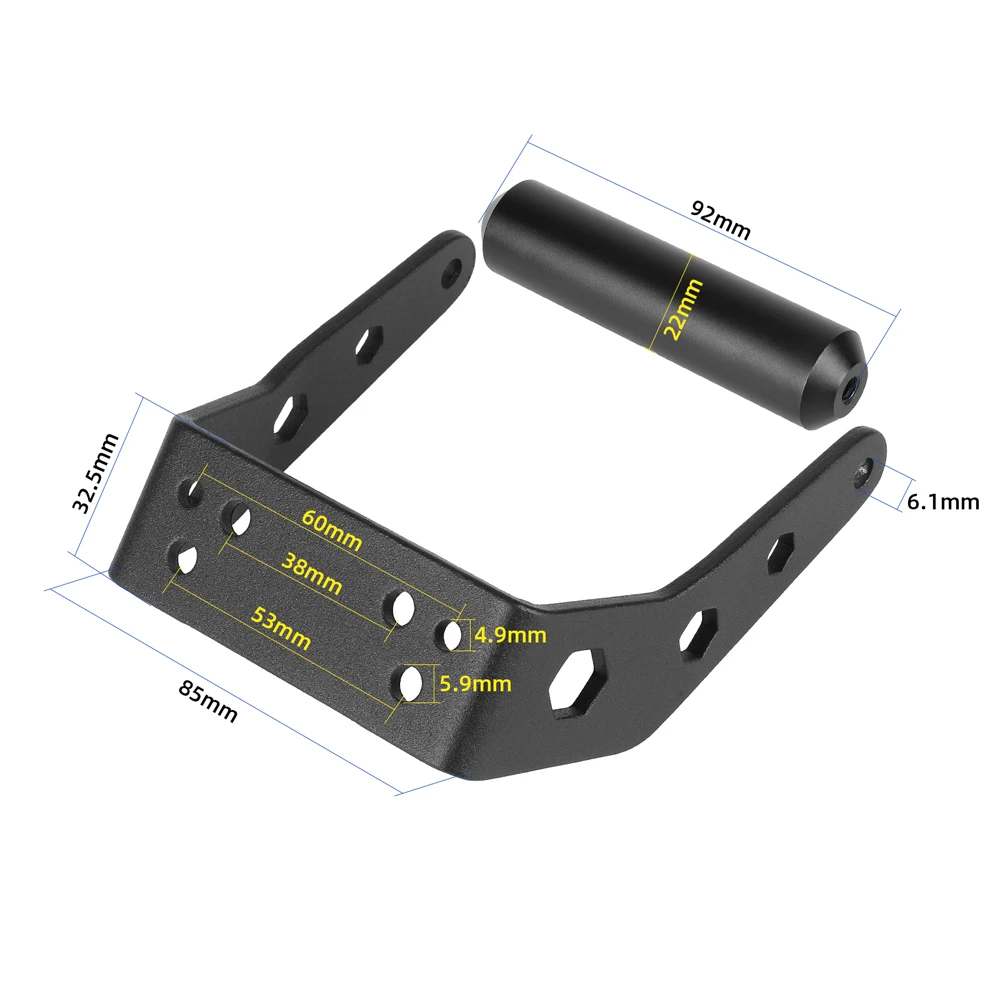 Handle Bar Rear Bracket Universal Handle Kit Aluminum Electric Scooter Modified Accessories For Dualtron Electric Scooters