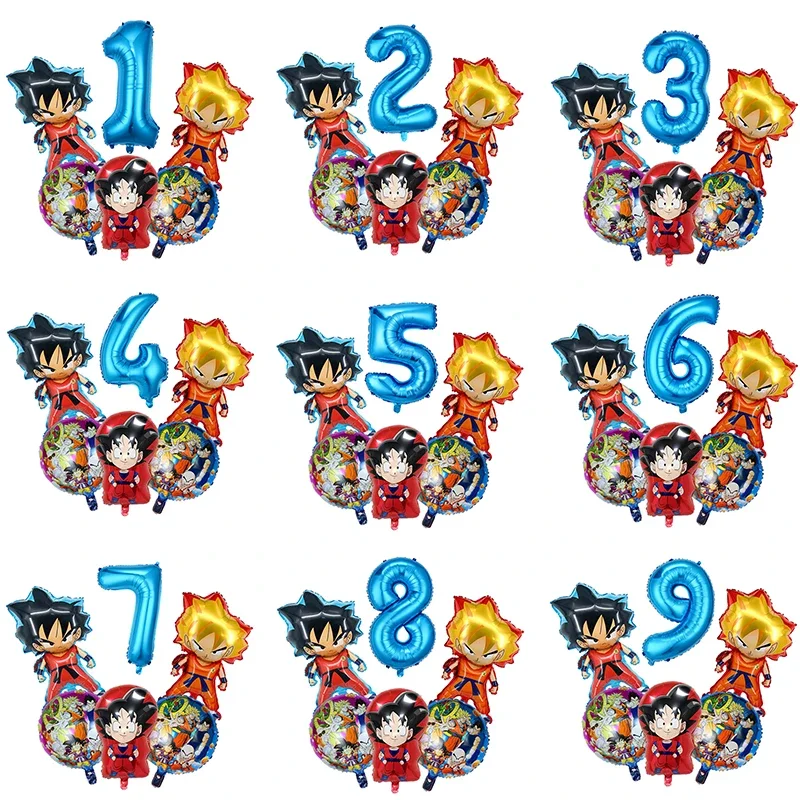 Dragon Ball Series Balloon Anime Figures Balloon Toys Decoration Partys Supplies Children Gifts #2
