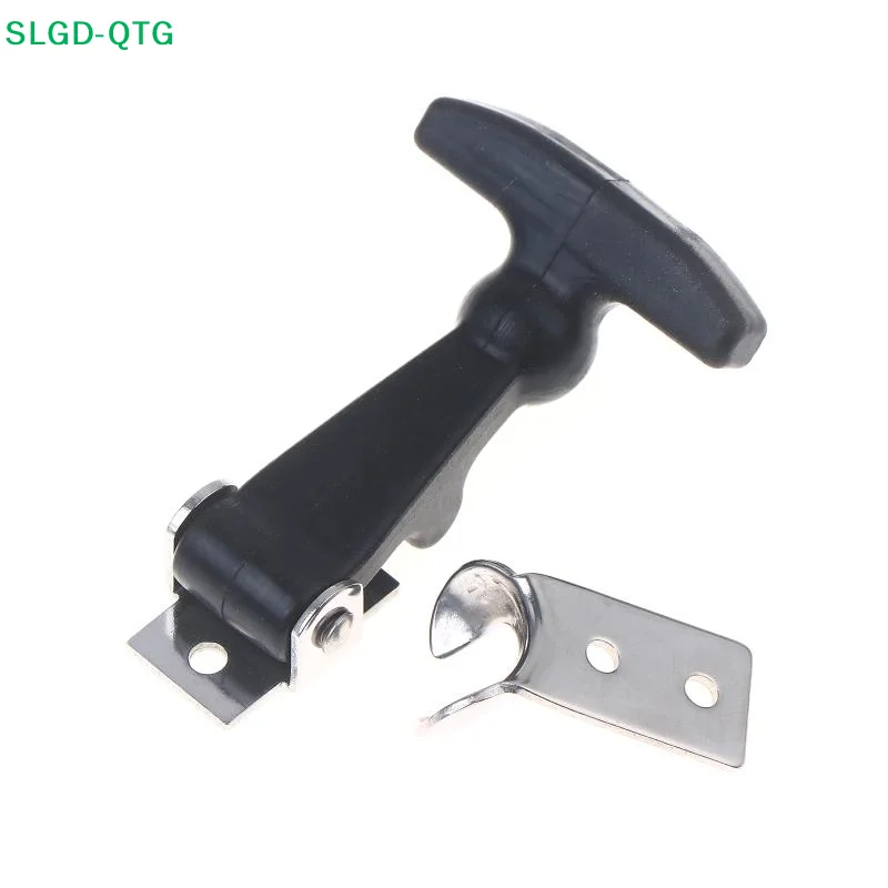 

NEW Rubber Hood Catch With Bracket Elastic Stainless Steel Rubber Hood Catch Flexible T-shaped Drawer Latch For Coolers Boats