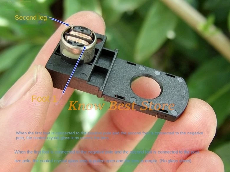 Digital Camera Shutter Rotating Electromagnetic Glass Lens Accessories DC 5V-6V
