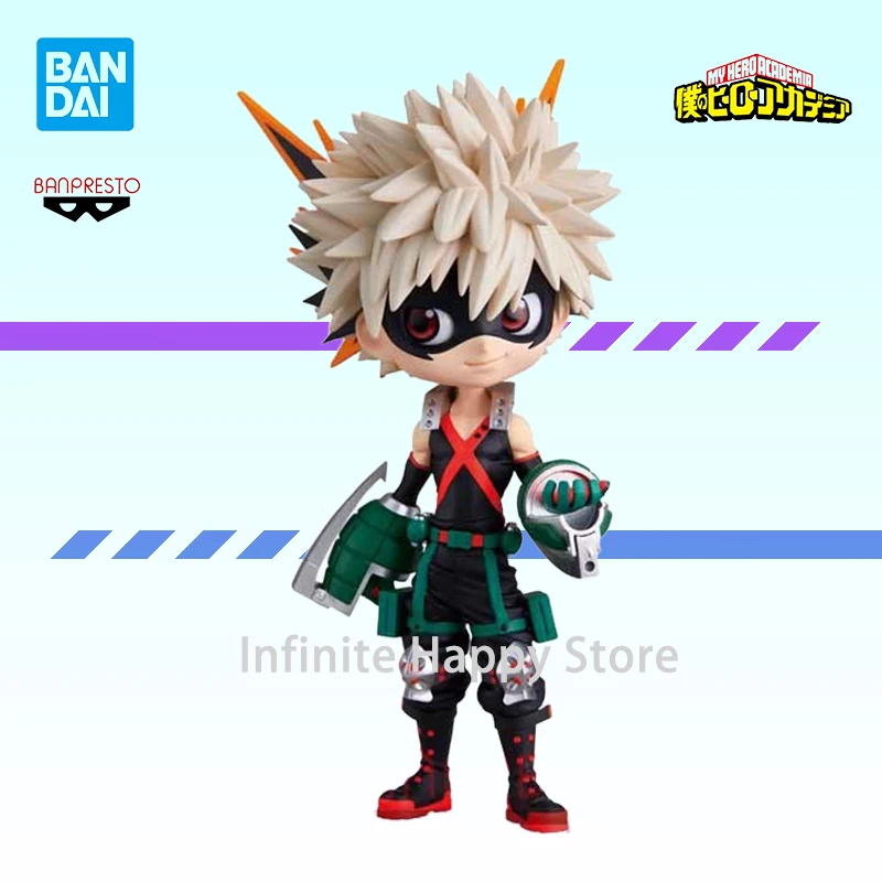 

Original Genuine In Stock Banpresto Q Posket Anime My Hero Academia Bakugou Katsuki Kawaii Action Figure Model Decoration Gift