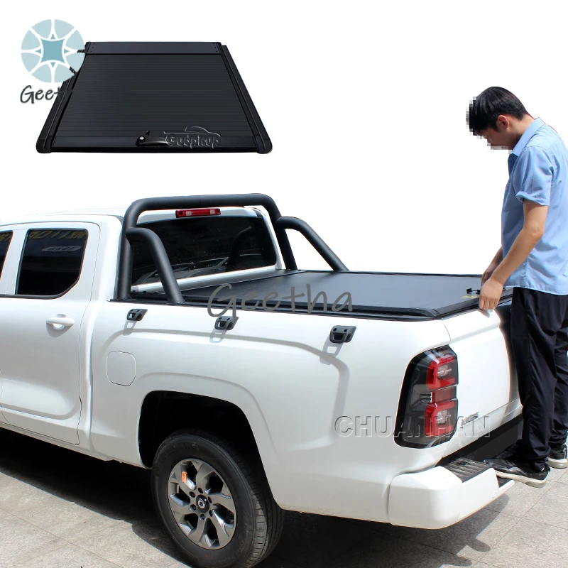 

For Retractable Aluminum Great Wall Wingle Cover Pickup Truck Cover Ram 1500 for Great Wall Poer Wingle7 Honda Ridgelin