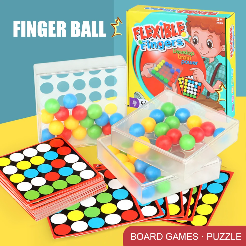 Jouet à doigts flexibles pour enfants, éducation intellectuelle, jeu Parent-enfant