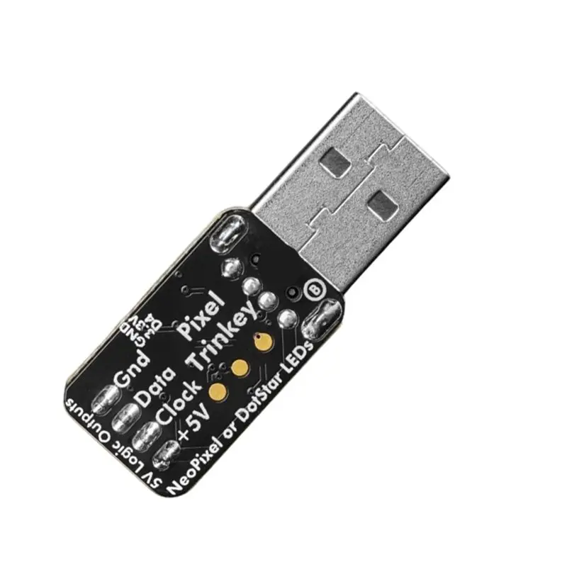 B63B-For Adafruit Pixel Trinkey USB Key Drive Neopixel Dotstar LED Lights(For 5953)