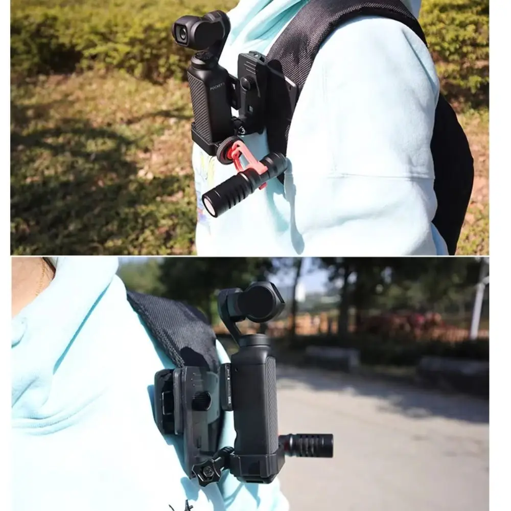 퀵 릴리스 카메라 짐벌 어댑터 360 °   DJI OSMO Pocket 3/GoPro용 회전식 플렉시블 카메라 마운트 어댑터 (범용)
