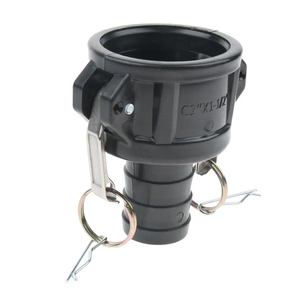 IBC Tote Tank Cap 1.5 Inch Durable Plastic Coarse Thread Adapter for Bulk Water Barrels Connection
