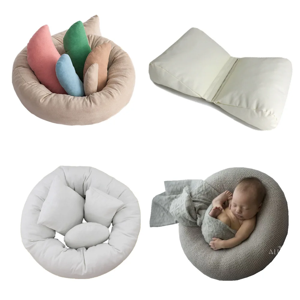 Newborn Photography Props Baby Photo Posing Pillow Baby Pillows Fotografia Photo Studio Accessories Photoshoot Mattress