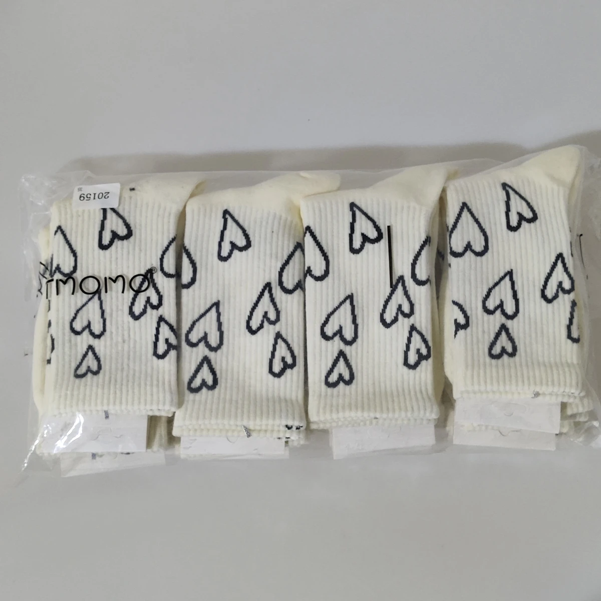 Calcetines cortos de algodón con letras de corazón para mujer, medias de entrenamiento con arena, playa, bicicleta, escuela, acogedor, fiesta gótica, Ropa Étnica de alta calidad