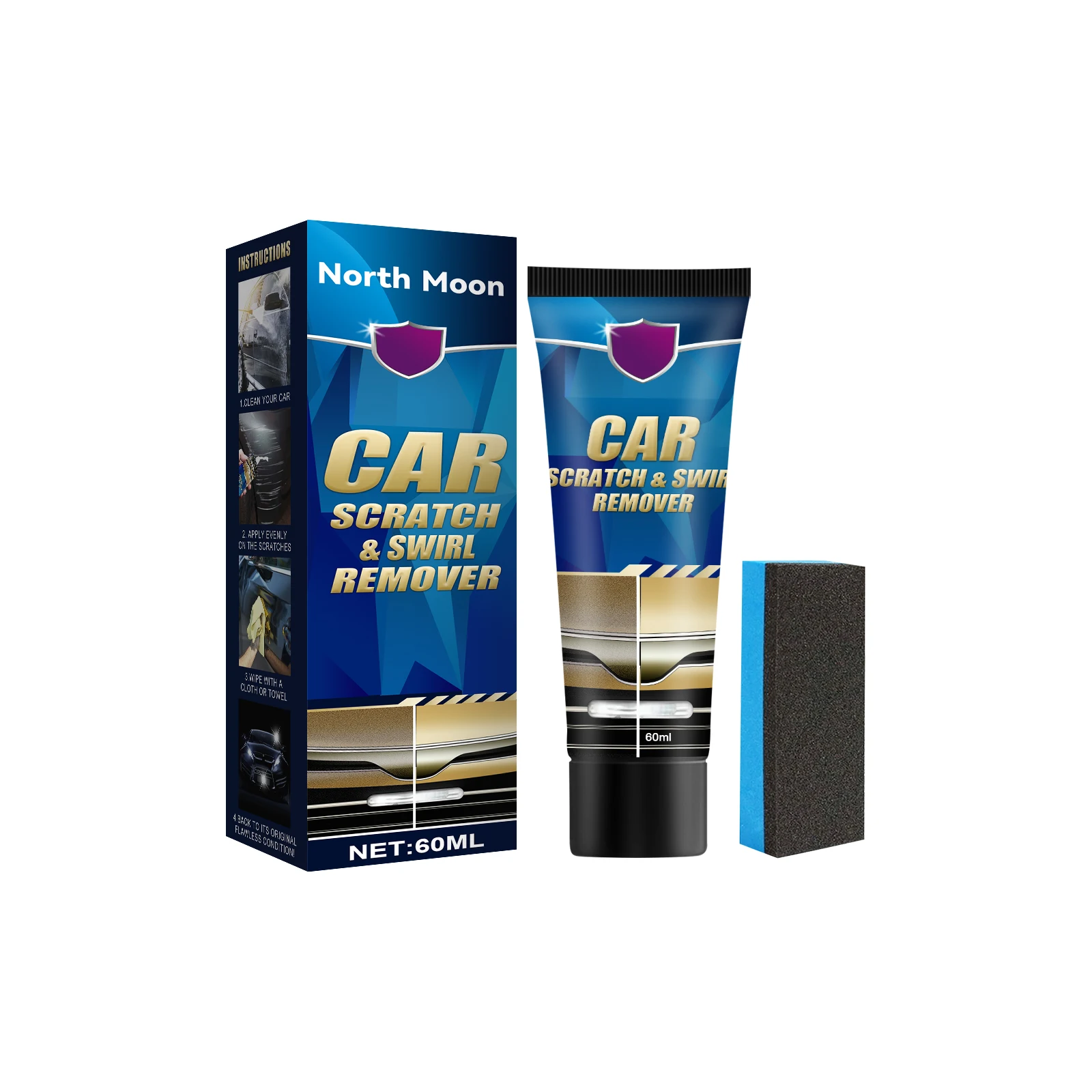 Car Scratch Repair Paste Car Maintenance Refurbishment Paint Repair Scratch Polishing Paint Repair Paste