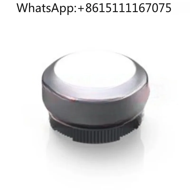 1.30.270.021/2200 RAFIX 22 FS Illuminated Self-Reset Push Button White Flat Lens