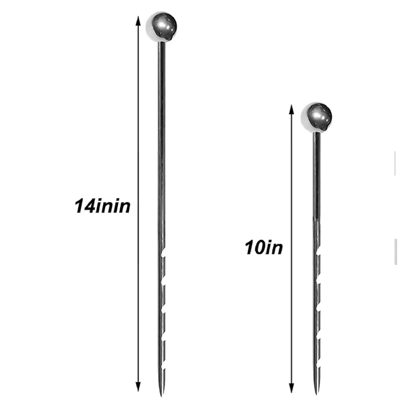 10-14Inch Soil Sampler Probe Monitor Soil Sampler And Moisture Meter For Lawn Plant Garden Farm Soil Sampling, Durable