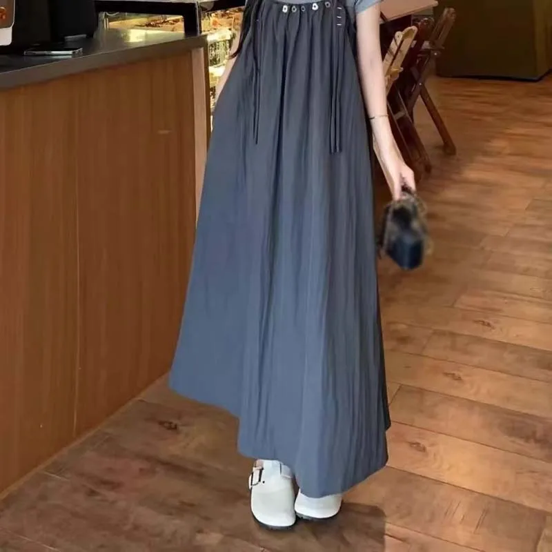 New Women's Irregular Loose Strap Dress