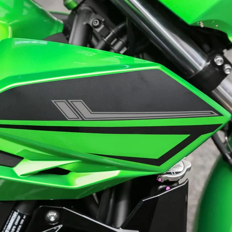 

[X6O] Motorcycle Front Comb Universal Stickers Motor Body Reflective Waterproof Decal For R1 R3 Mt07 Mt09