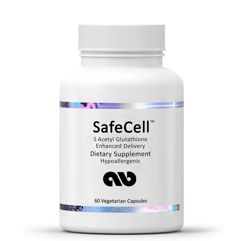 

Добавка SafeCell S-Acetyl Glutathione, мощный антиоксидант, который помогает нейтрализовать свободные радикалы, 300 мг, 60 вегетарианских капсул