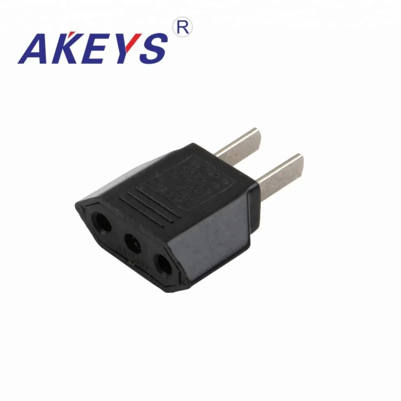 10pcs WH-161 switch TV connector  Power outlet Electronic Accessories 9618 full copper conversion socketTwo feet