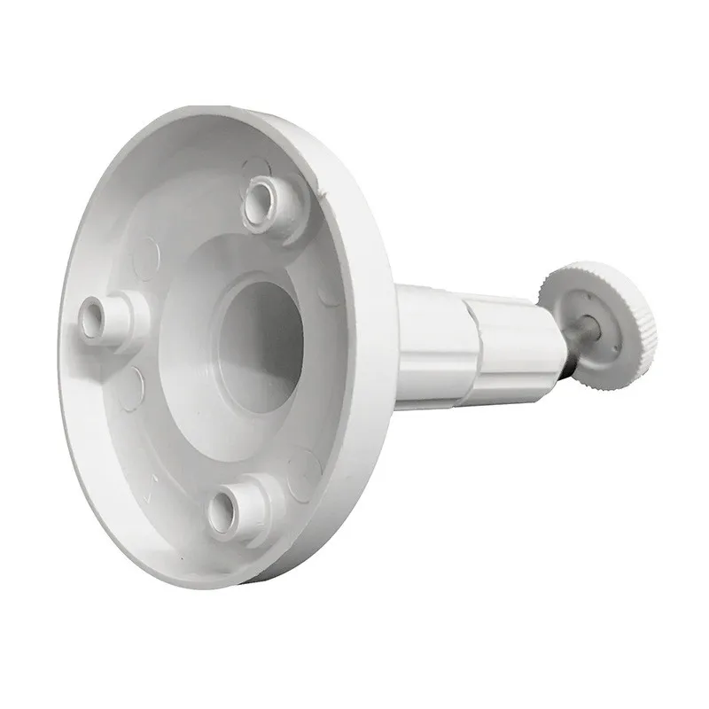 180 Degree Adjustable Security CCTV Camera Wall Mount Stand Indoor/Outdoor Mini Mount Bracket White Plastic Mount CCTV Support