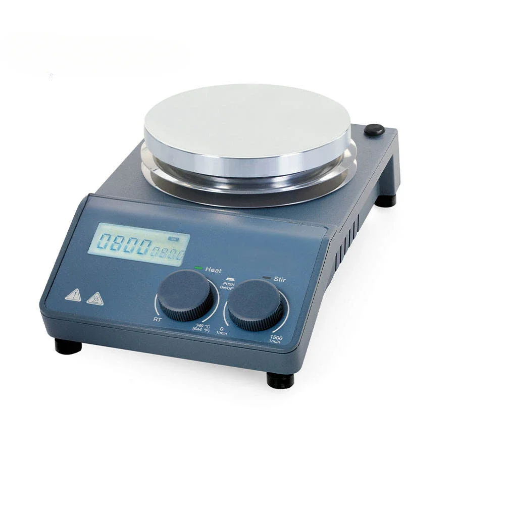 LABTEX 20L 1500 rpm Liquid Crystal Magnetic Hot Plate Agitator for Laboratory Digital Mixers