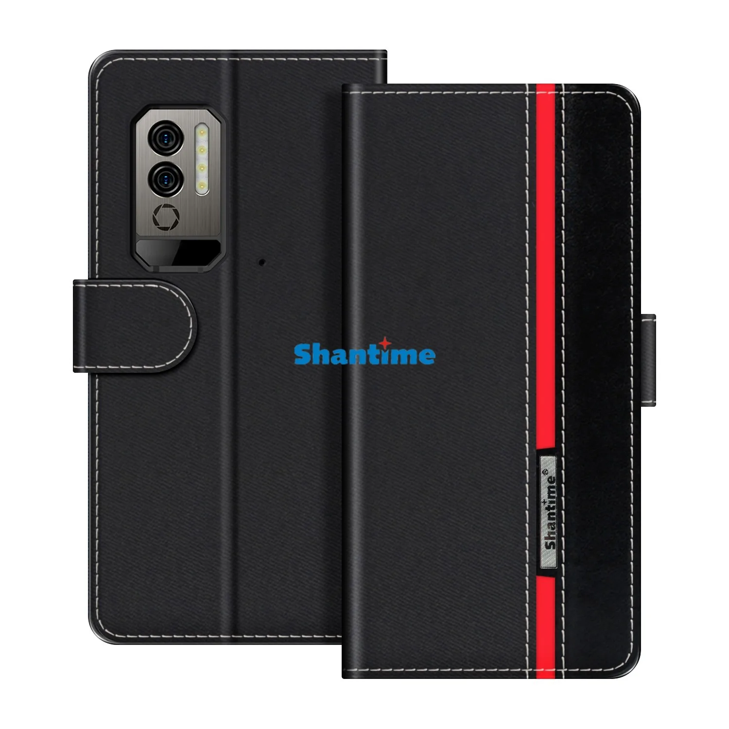 Compatible con AORO A22 funda protectora libro cartera funda para teléfono móvil funda plegable soporte funda para teléfono móvil