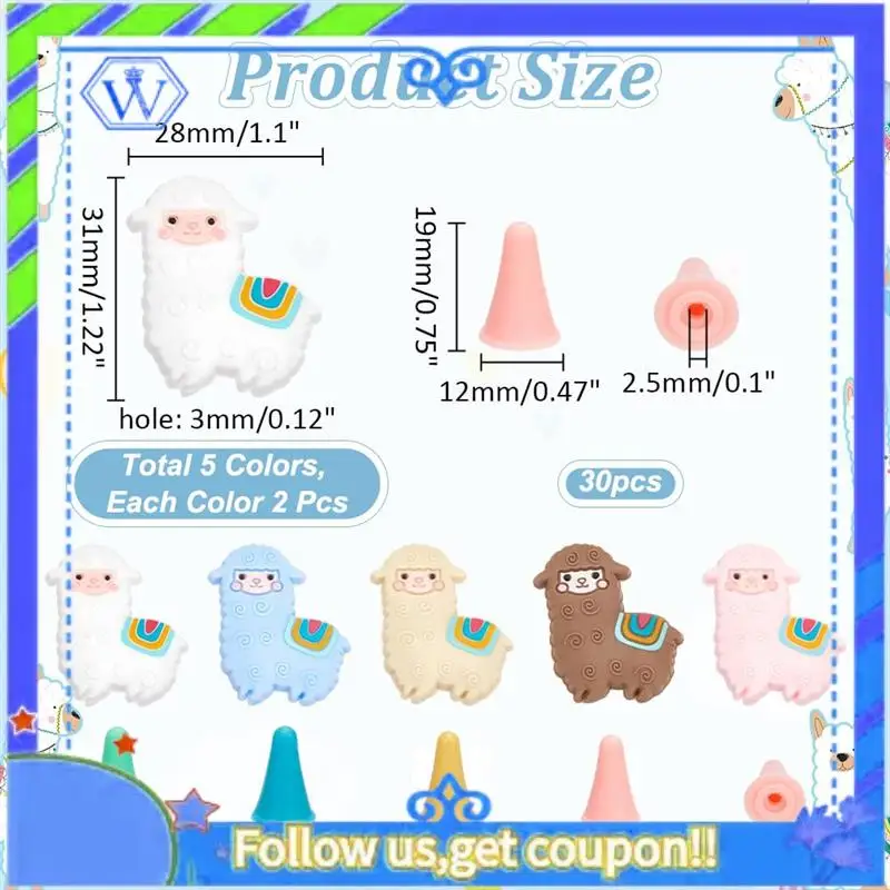 سهلة الاستخدام 10 قطع من سدادات إبرة الحياكة على شكل الألبكة، 30 قطعة من واقيات نقطة إبرة الحياكة وسدادات غرزة من السيليكون