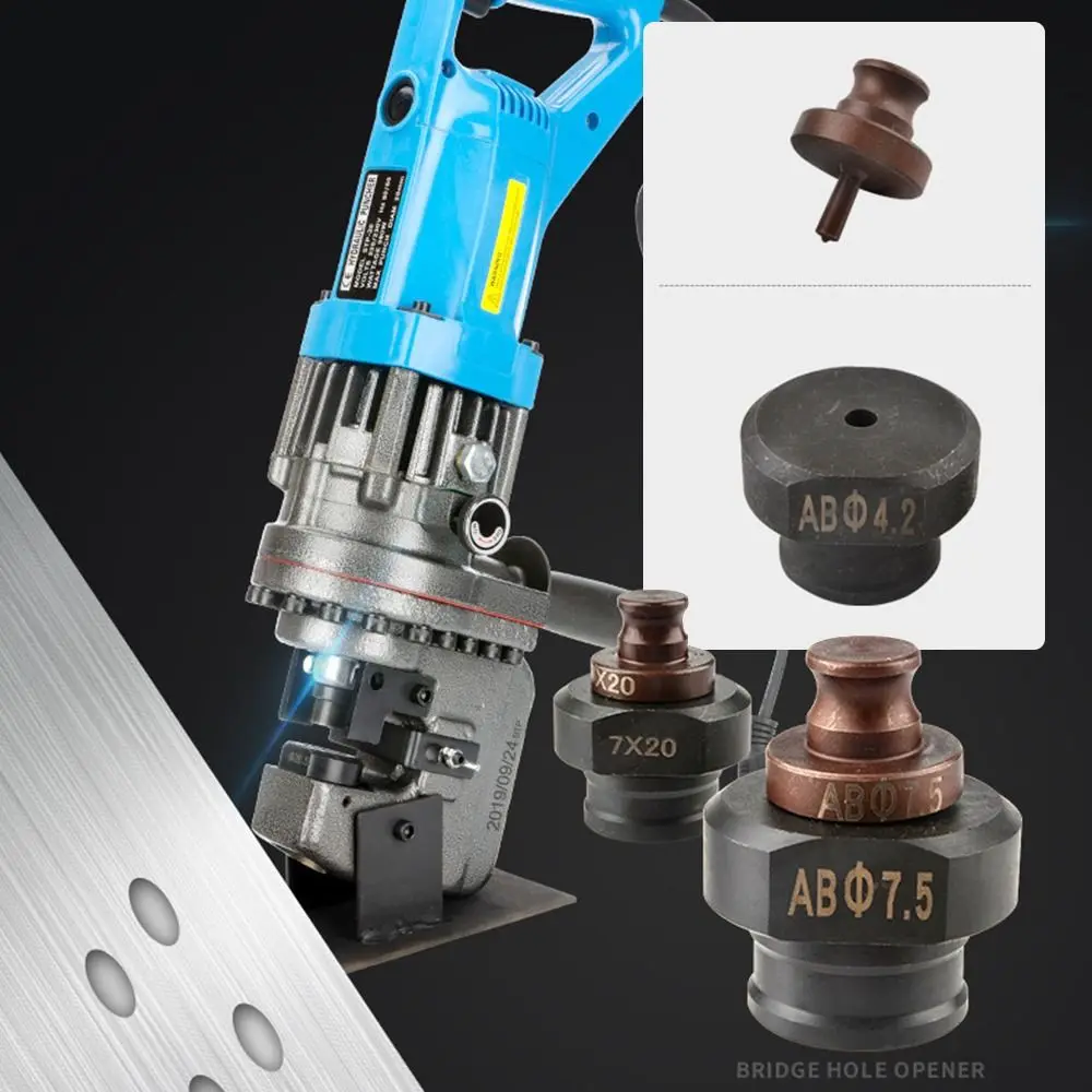 1Pcs Durable Round Hole Punching Mould 4.2-16.5mm Metal Hydraulic Punching Die MHP-20 for MHP-20 Machine