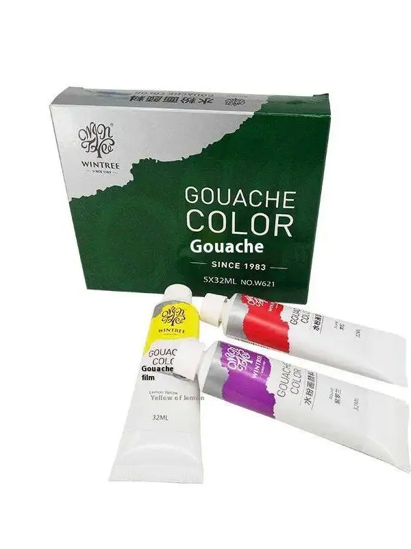 art-student-gouache-paint-tube-white-color-paint-for-diy-weaving-materials-brand-unbranded-origin-china