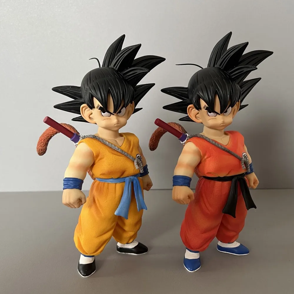 Dragon Ball Z figurine d'anime Posture debout enfance petit Goku figurines d'action modèle de dessin animé jouets enfant décoration cadeau