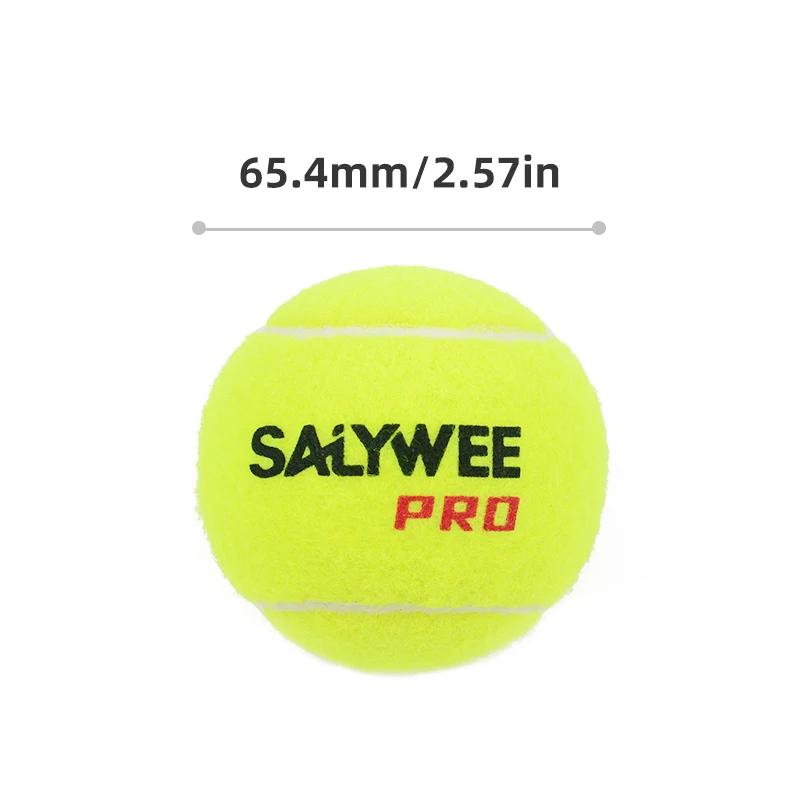 Performance Tennis Balls,Pack of 4 Premium Wool Felt,High Bounce 140cm,Vacuum Packed Durable Training Balls with Tournament Feel view 6