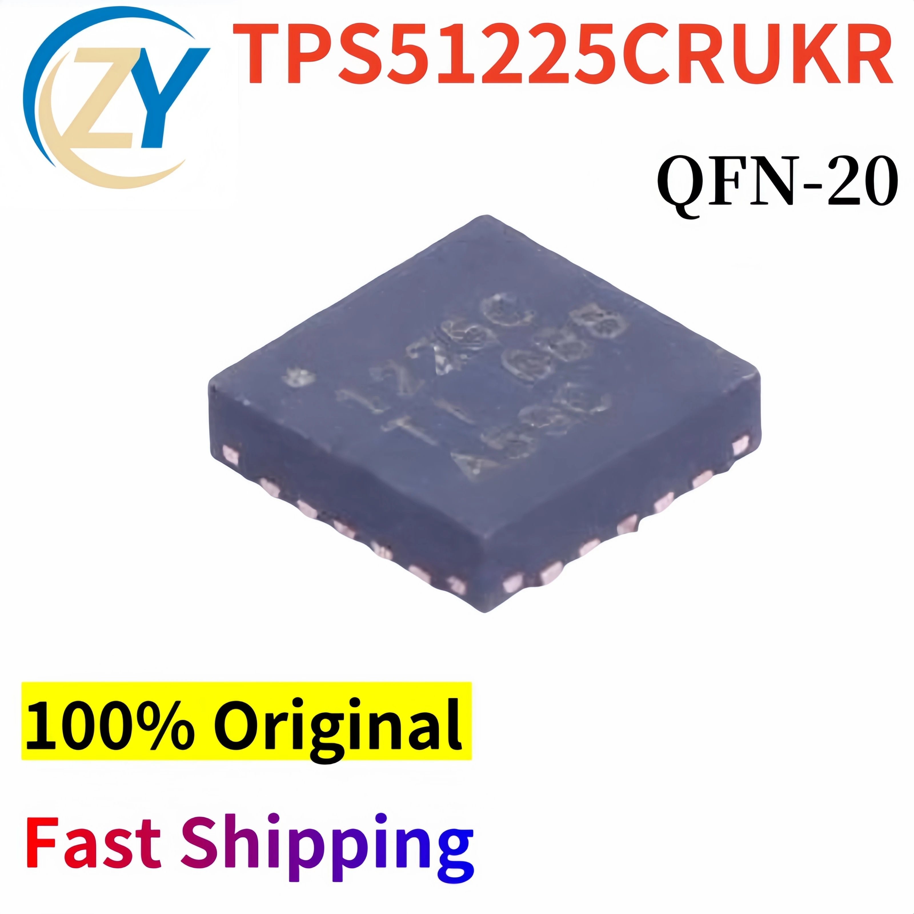 (5pcs) TPS51225CRUKR PMICs TPS51225 WQFN-20 -40C-+85C 100% Original & In Stock